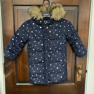 Size 5 girls winter coat